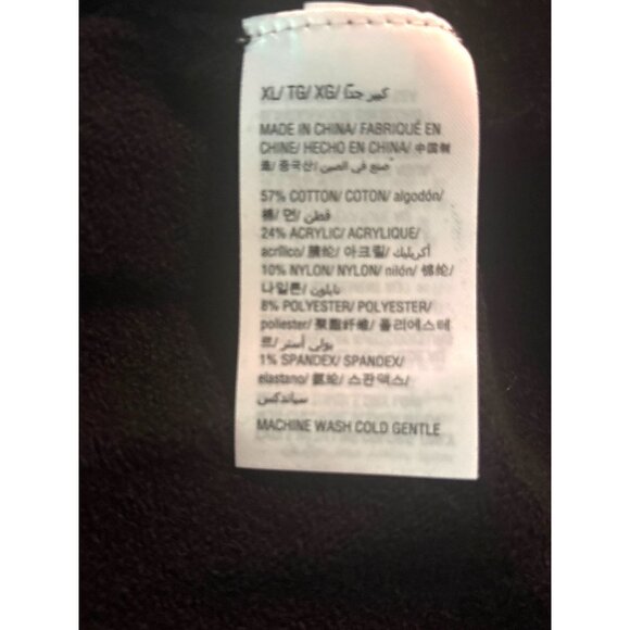 Style & Co Mixed Stitch Color block Sweater Tunic, Charcoal/Black, XL - Picture 8 of 10